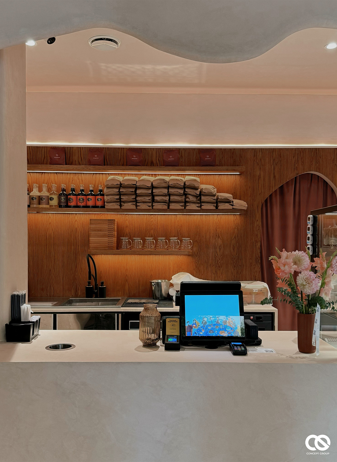 Установка звукового оборудования в кофейне “Зацепи кофе”