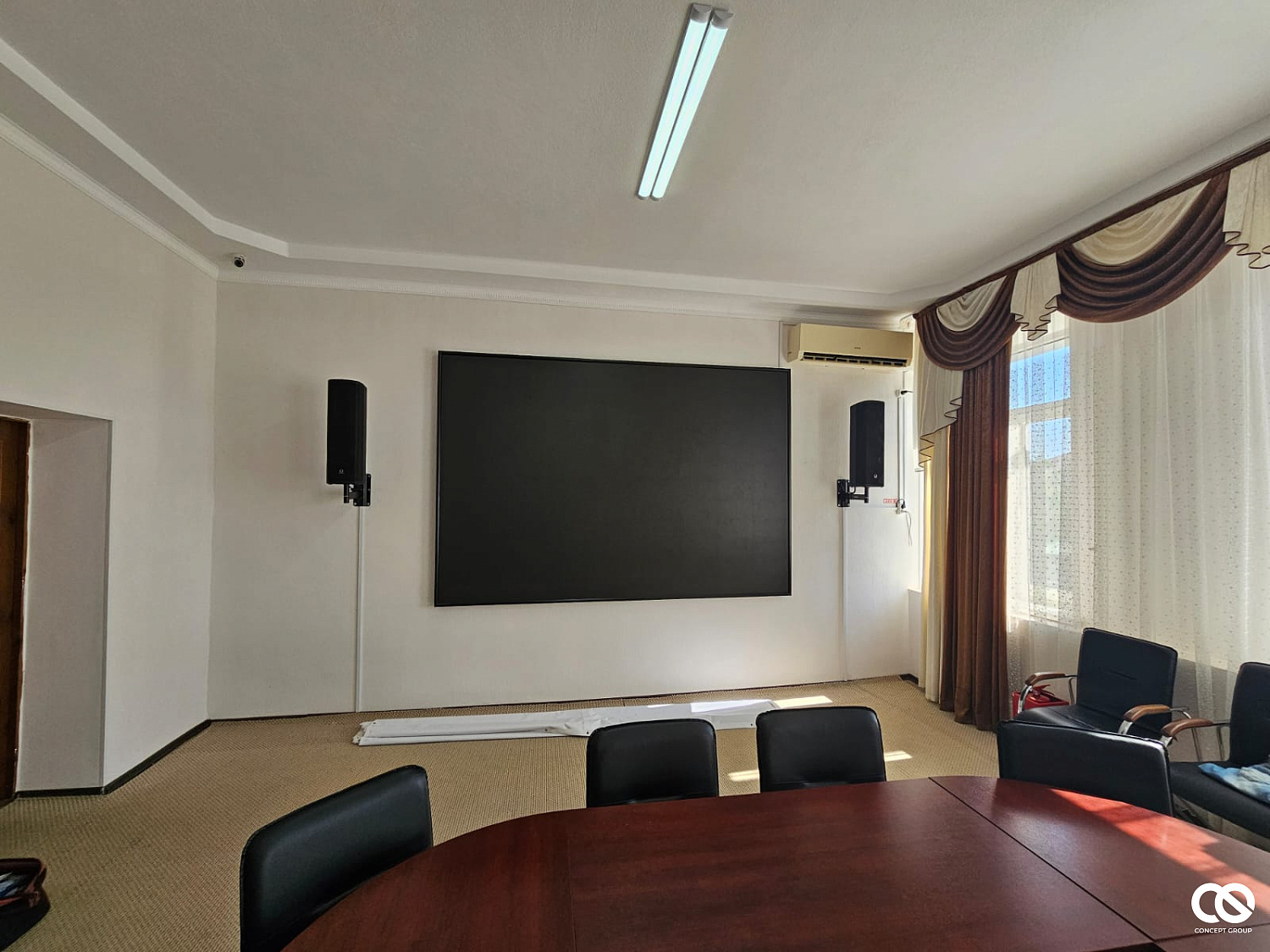 Установка современного оборудования в переговорной для ФГБПОУ Майкопское СУВУ