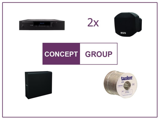 Озвучивание помещения 20-40 м2 Hi-Fi