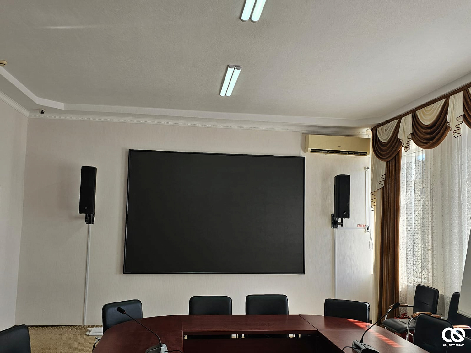 Установка современного оборудования в переговорной для ФГБПОУ Майкопское СУВУ